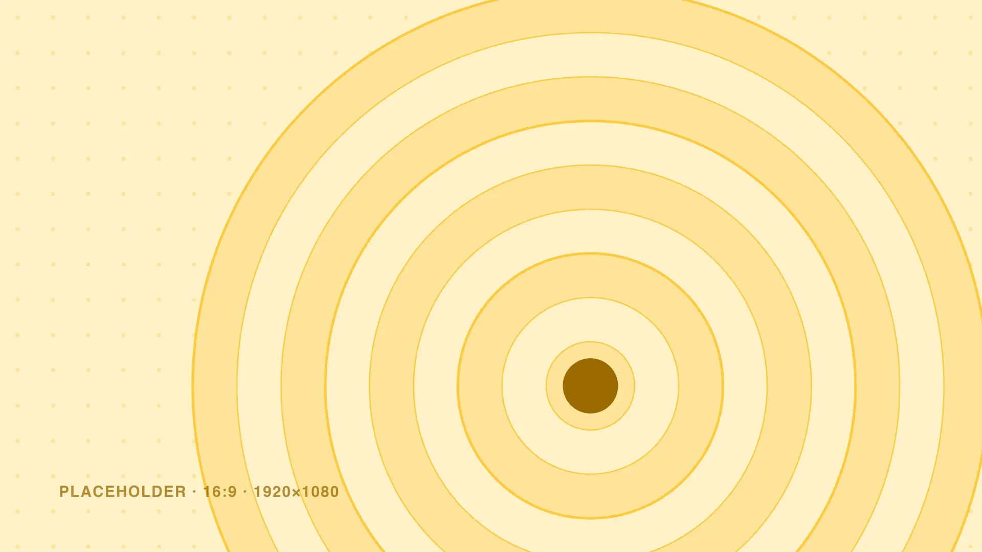 Abstract monochrome composition of concentric lines