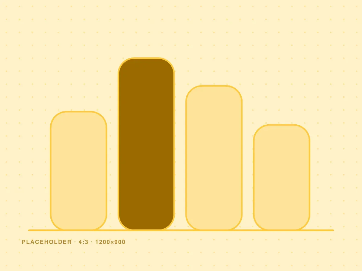 Light rounded columns of varying height