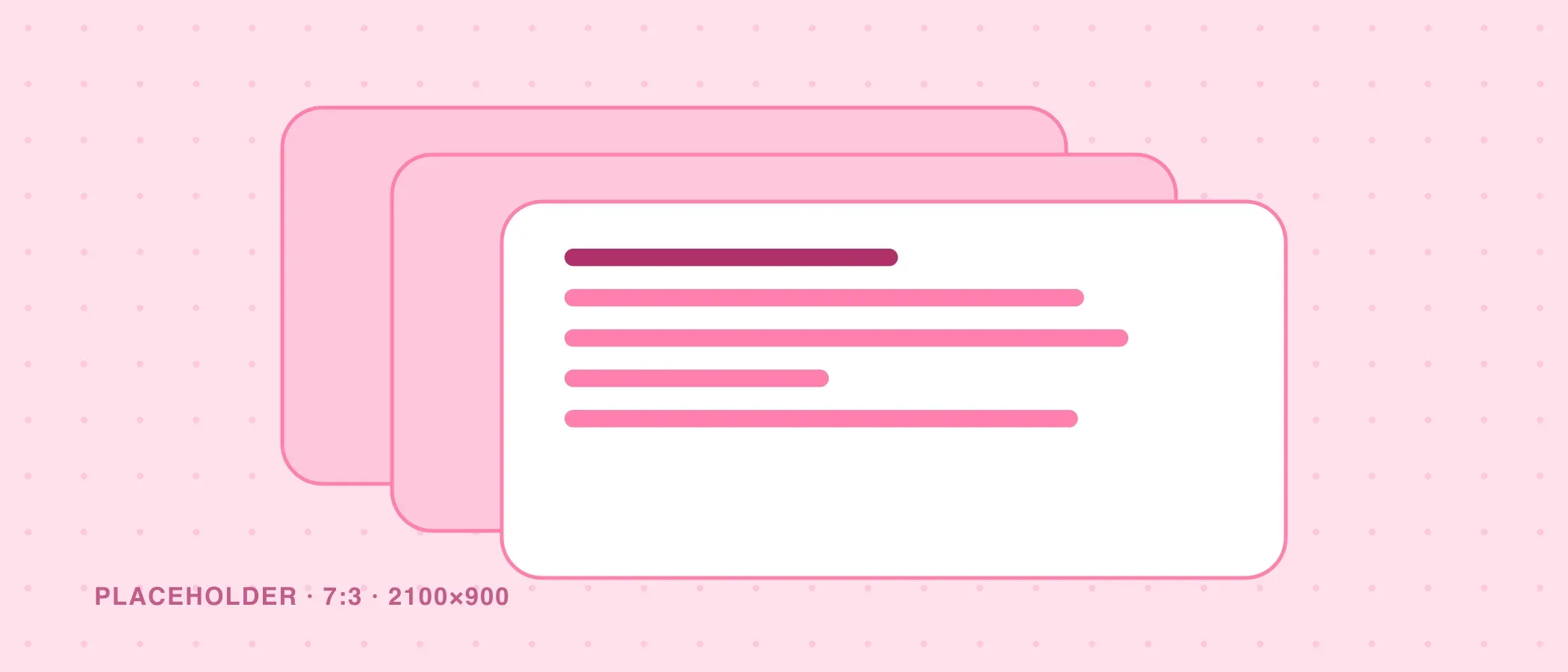 Dark stacked interface panels with text lines